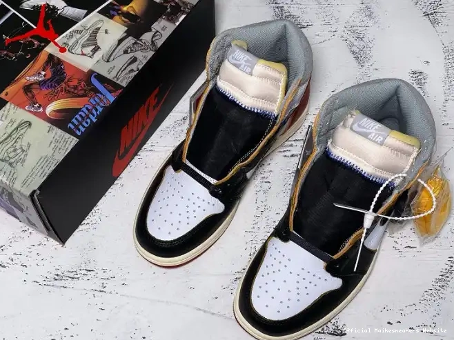 Official Maikesneakers Union Retro High x Air 1 BV1300-106 OG Jordan 0517